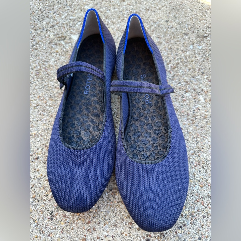 Rothy’s - blue Mary Janes 8.5